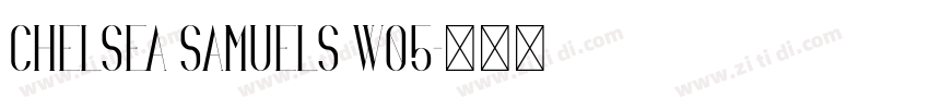 Chelsea Samuels W05字体转换